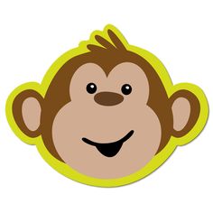 Baby Monkey Face Clip Art - Free Clipart Images