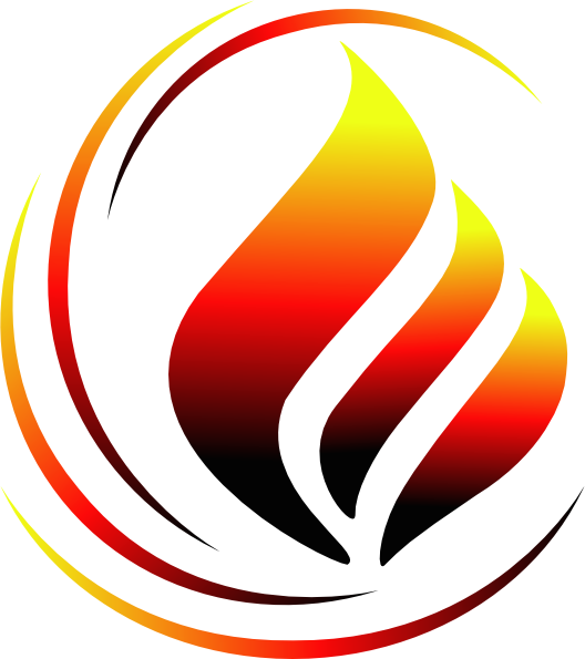 Flame Logo 3 Clip Art - vector clip art online ...