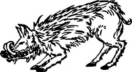 Wild Hog Clipart