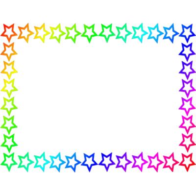 Free Star Border Clipart Image - 1884, Free Borders Stars Free ...