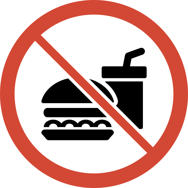 Clipart no drinking symbol