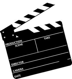 Movie Scene Clapper - ClipArt Best