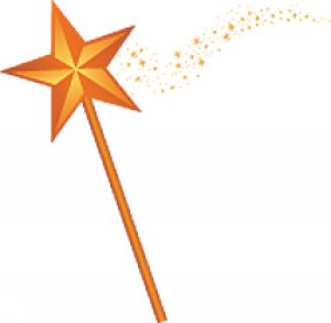 Wish wand clipart