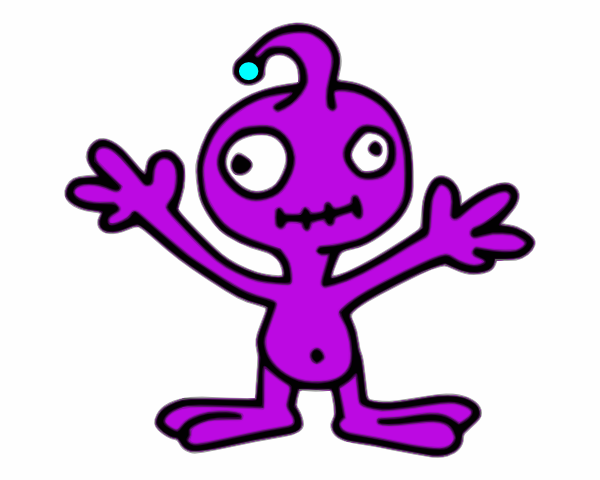 Cartoon Alien Clipart