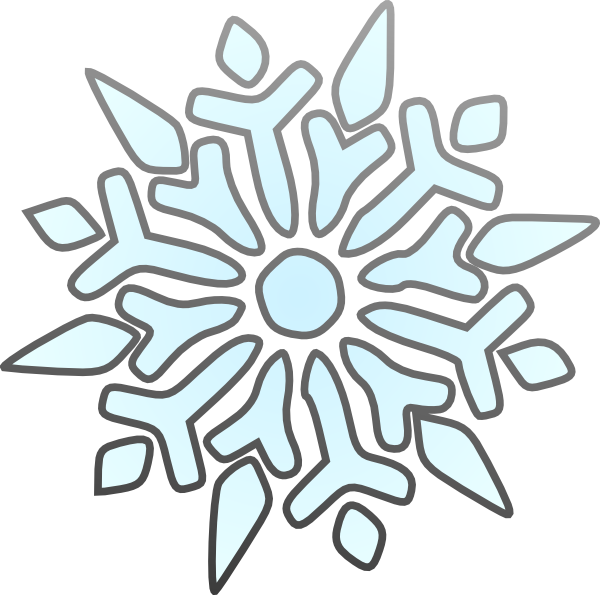 Erik Single Snowflake clip art Free Vector