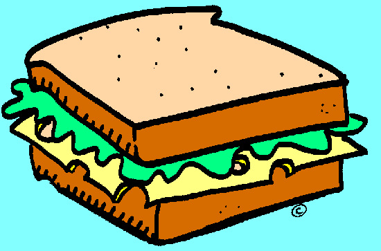 Half Sandwich Clipart - Free Clipart Images