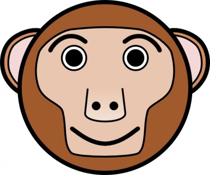 Monkey Face Clipart | Free Download Clip Art | Free Clip Art | on ...