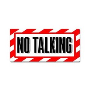 No Talking Signs Clipart - Free to use Clip Art Resource