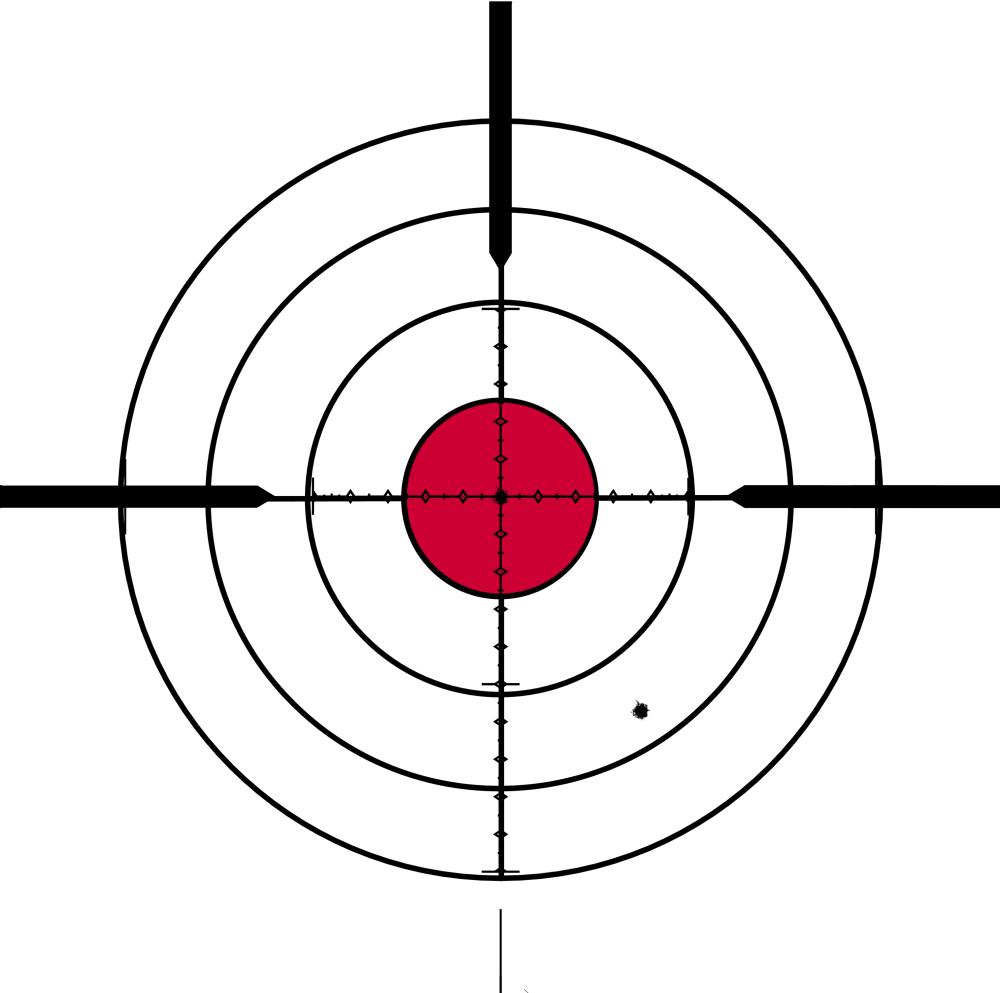 Black bullseye as part of the logo clipart image #30306