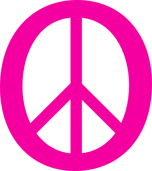 Fuchsia Peace Symbol 11 Flower SVG Scalable Vector Graphics xochi ...