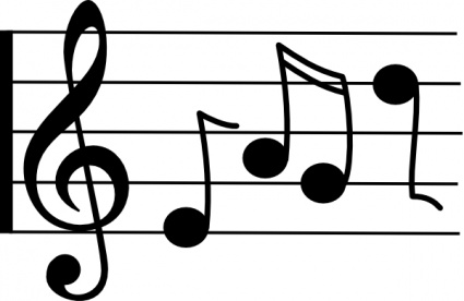 Music Notes Symbols Clip Art - Free Clipart Images