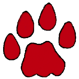 Bobcat Paw Print