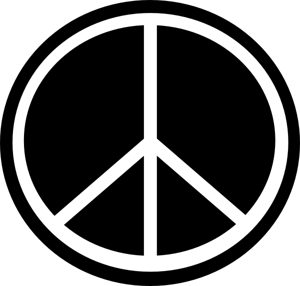 Peace Symbol 2 clip art Free Vector