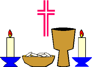 Objects in a Church Clipart II