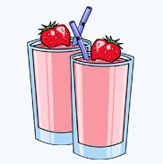 Free Milkshakes Clipart, 1 page of Public Domain Clip Art