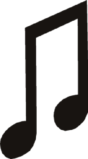 Music Eighth Note Stencil 3 | Music Eighth Note Stencil 3 s ...