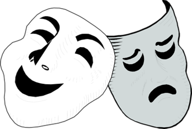 Drama Mask Templates Clipart - Free to use Clip Art Resource