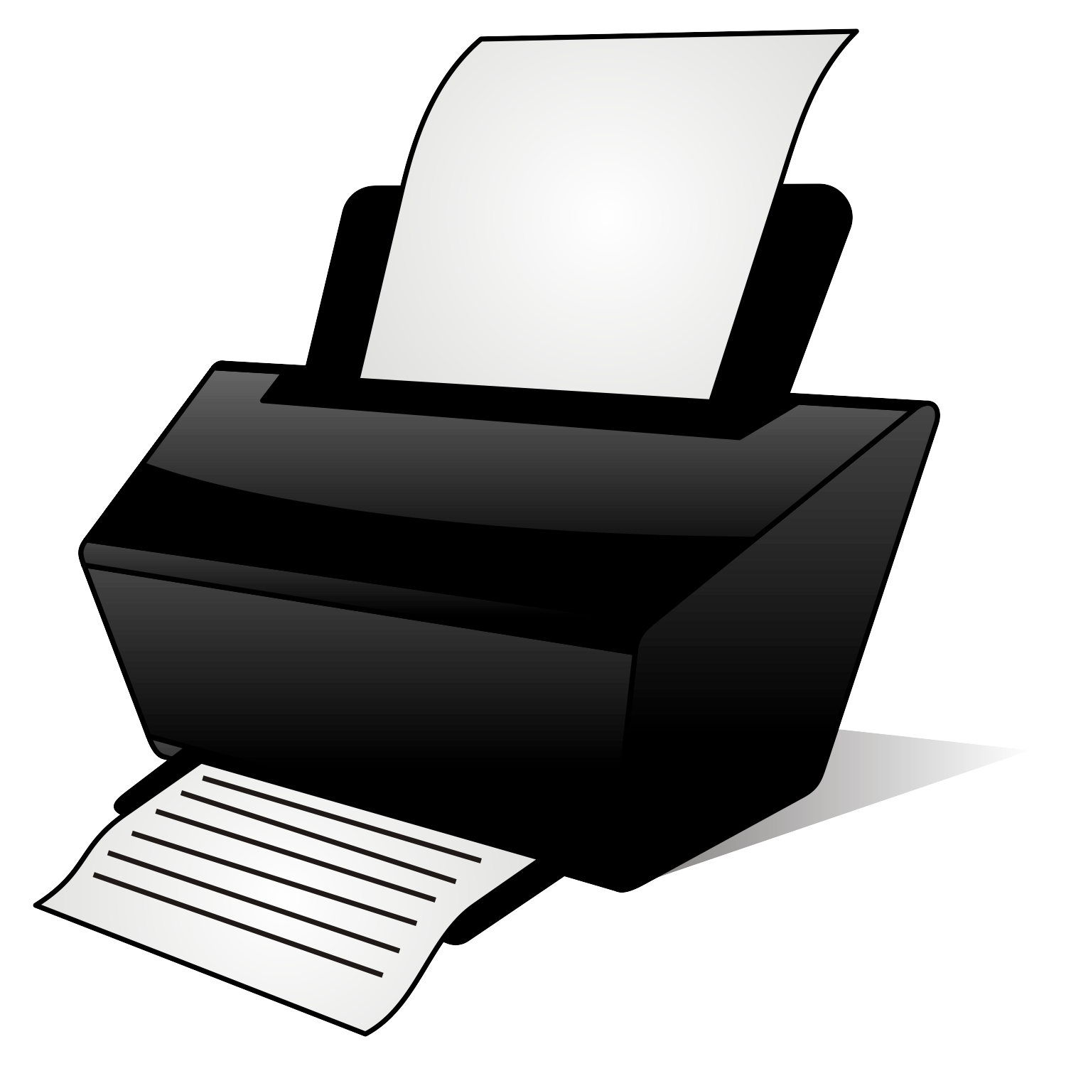 Printer icon clipart