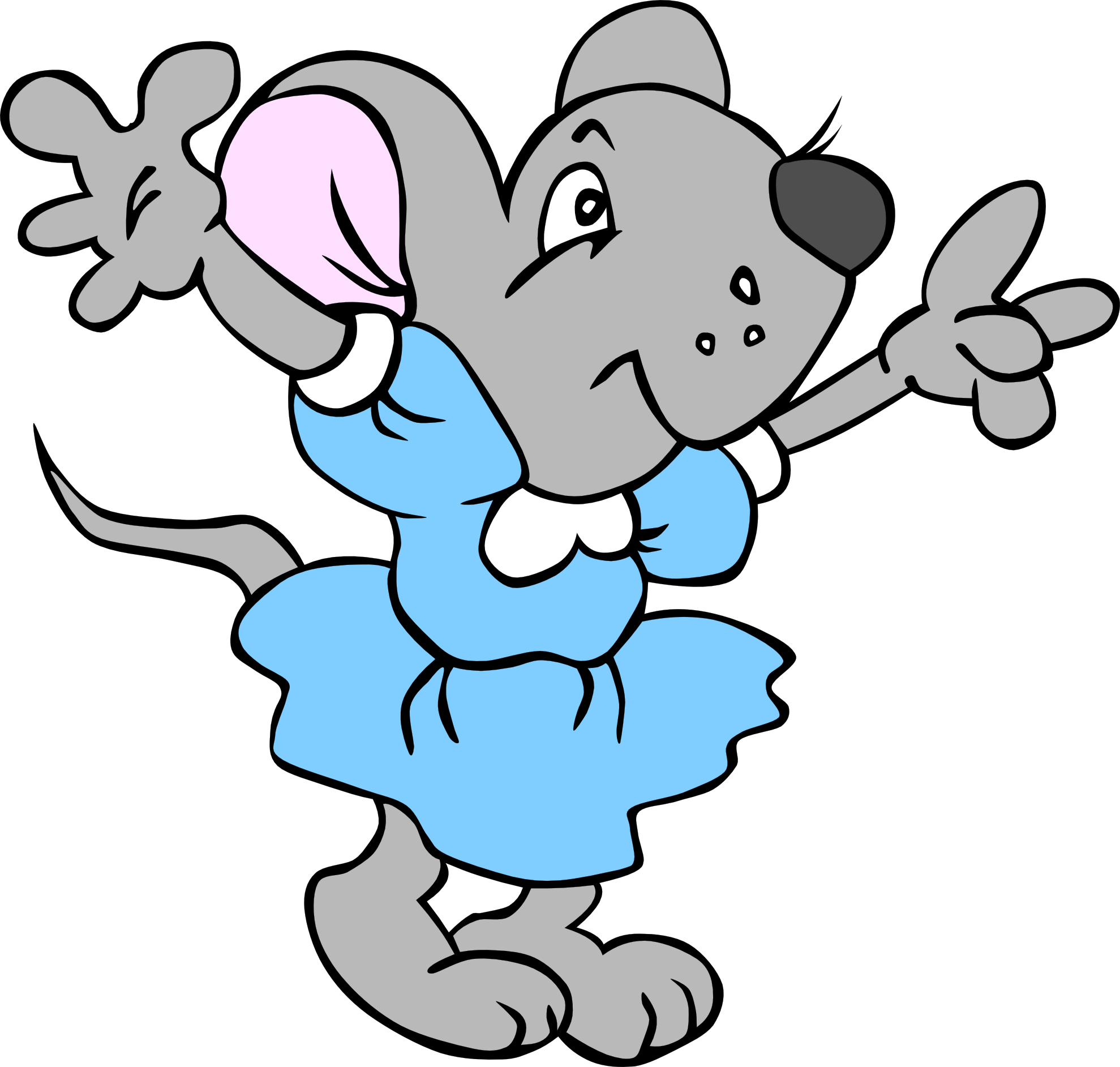 gerald g mouse cartoon SVG