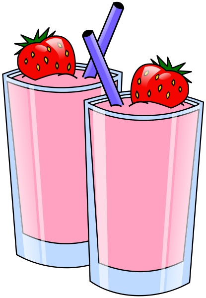 Free Milkshakes Clipart, 1 page of Public Domain Clip Art