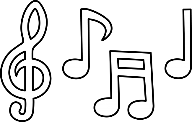 Music notes pictures clip art