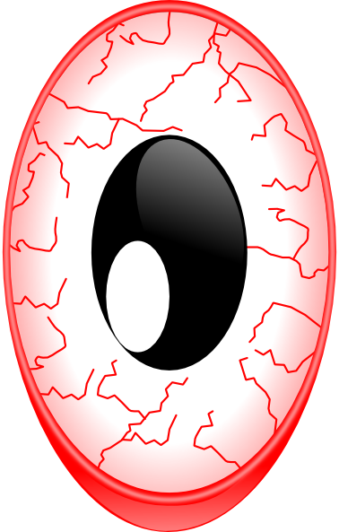 Bloodshot Eyes Cartoon