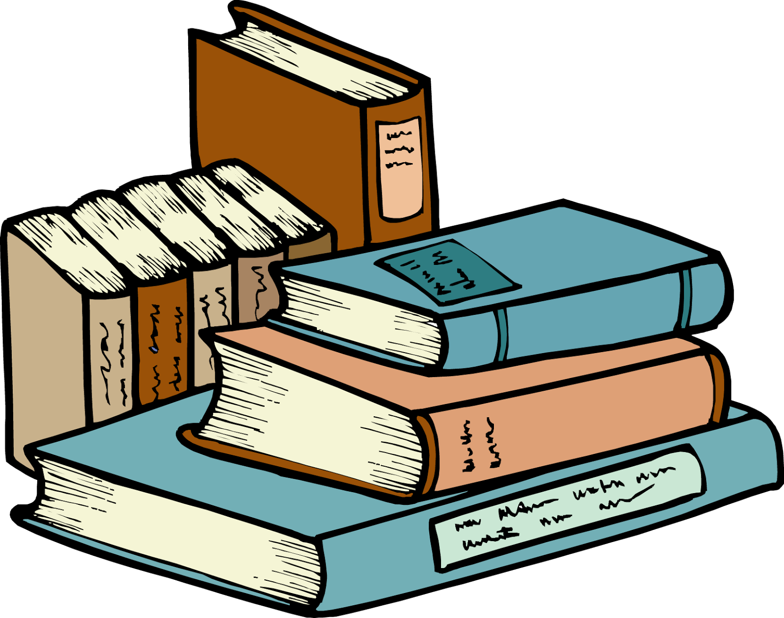 Cartoon Stack Of Books - ClipArt Best