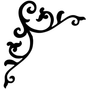 Corner Stencil Swirl - ClipArt Best