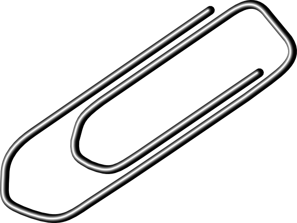 Paper Clip Clip Art - vector clip art online, royalty ...