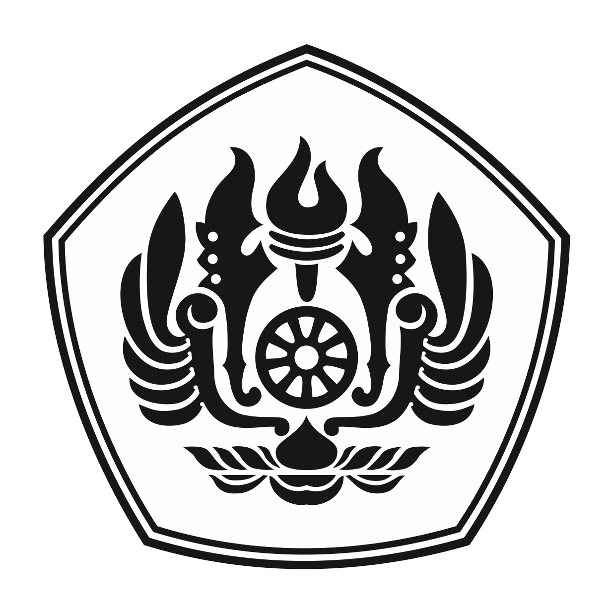 All sizes | Logo Unpad (Official) versi hitam putih | Flickr ...