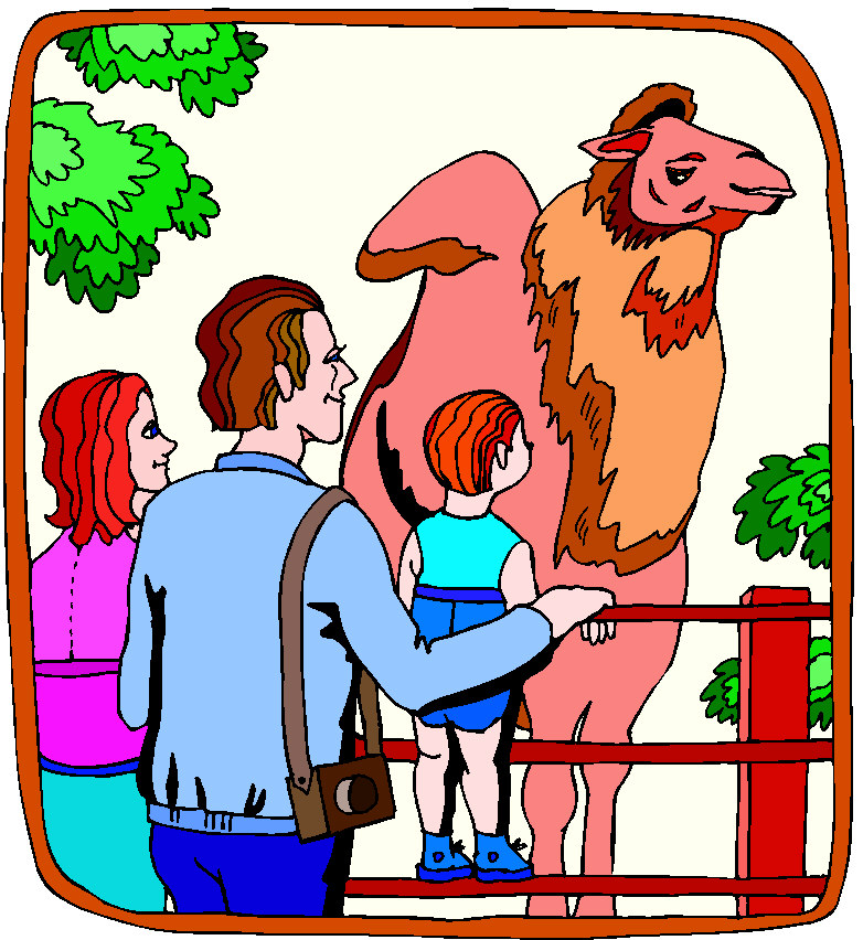 Clip art of zoo