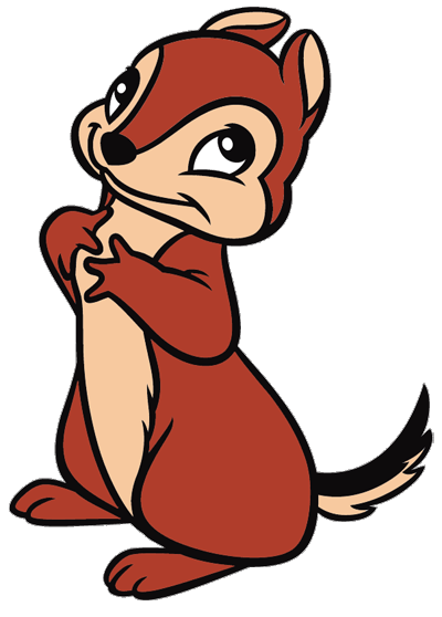 Cartoon squirrel clipart