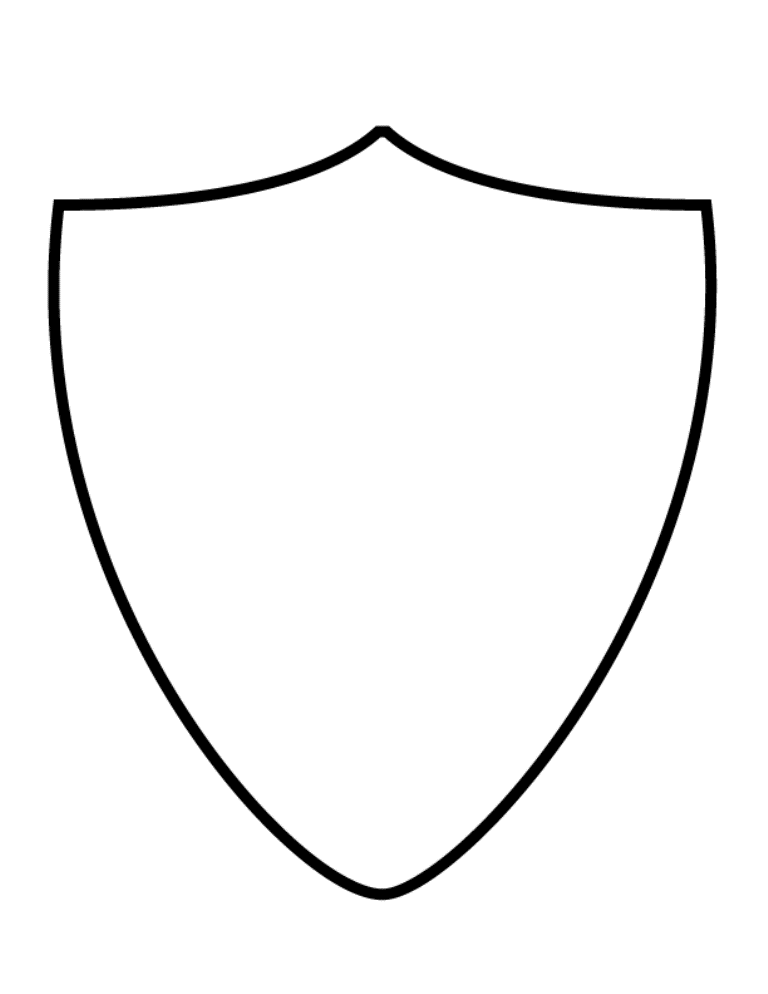 Blank Family Crest Template