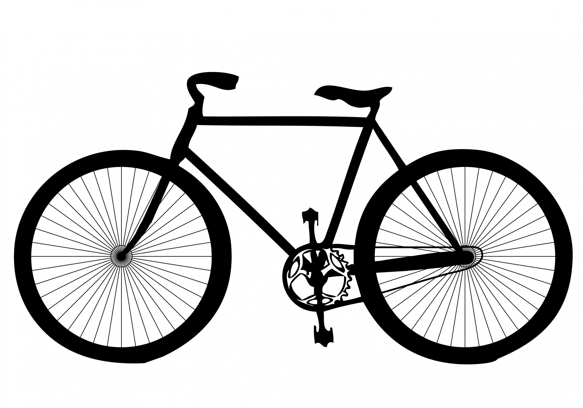 Bicycle Clipart Free Stock Photo - Public Domain Pictures