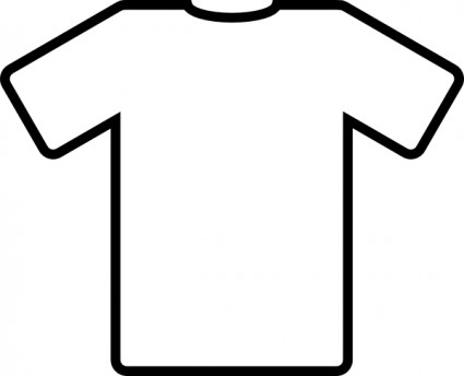 Blank T-shirt Clipart