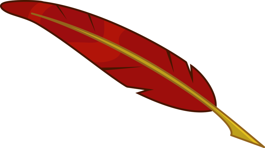 Animated quill pen clipart