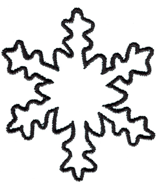 Snowflake Outline | Free Download Clip Art | Free Clip Art | on ...