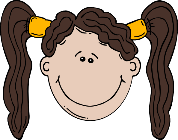 Cartoon Girl Head - ClipArt Best