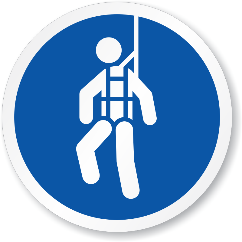 Safety Harness Signs - MySafetySign.com