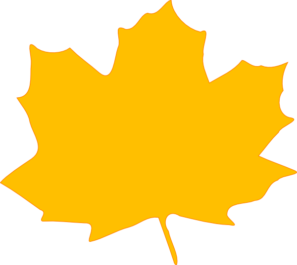 Fall Leaf Clip Art - Tumundografico