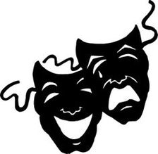 Drama Mask Templates Clipart - Free to use Clip Art Resource