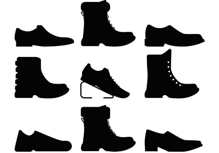 Mens Shoes Vectors - Download Free Vector Art, Stock Graphics & Images