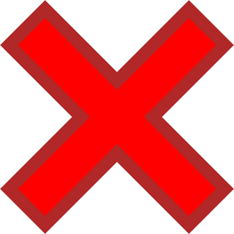 Just Say No Symbol - ClipArt Best