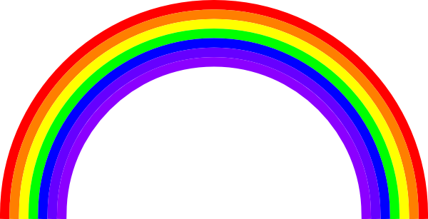 Rainbow Clip Art - vector clip art online, royalty ...