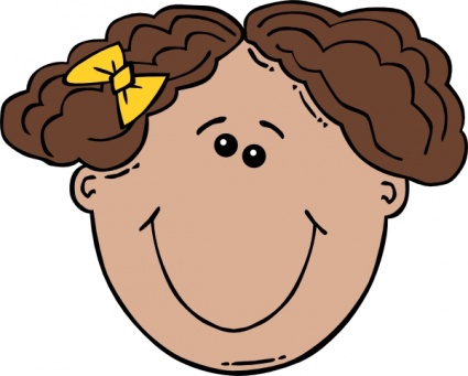 Cartoon Girl Head - ClipArt Best