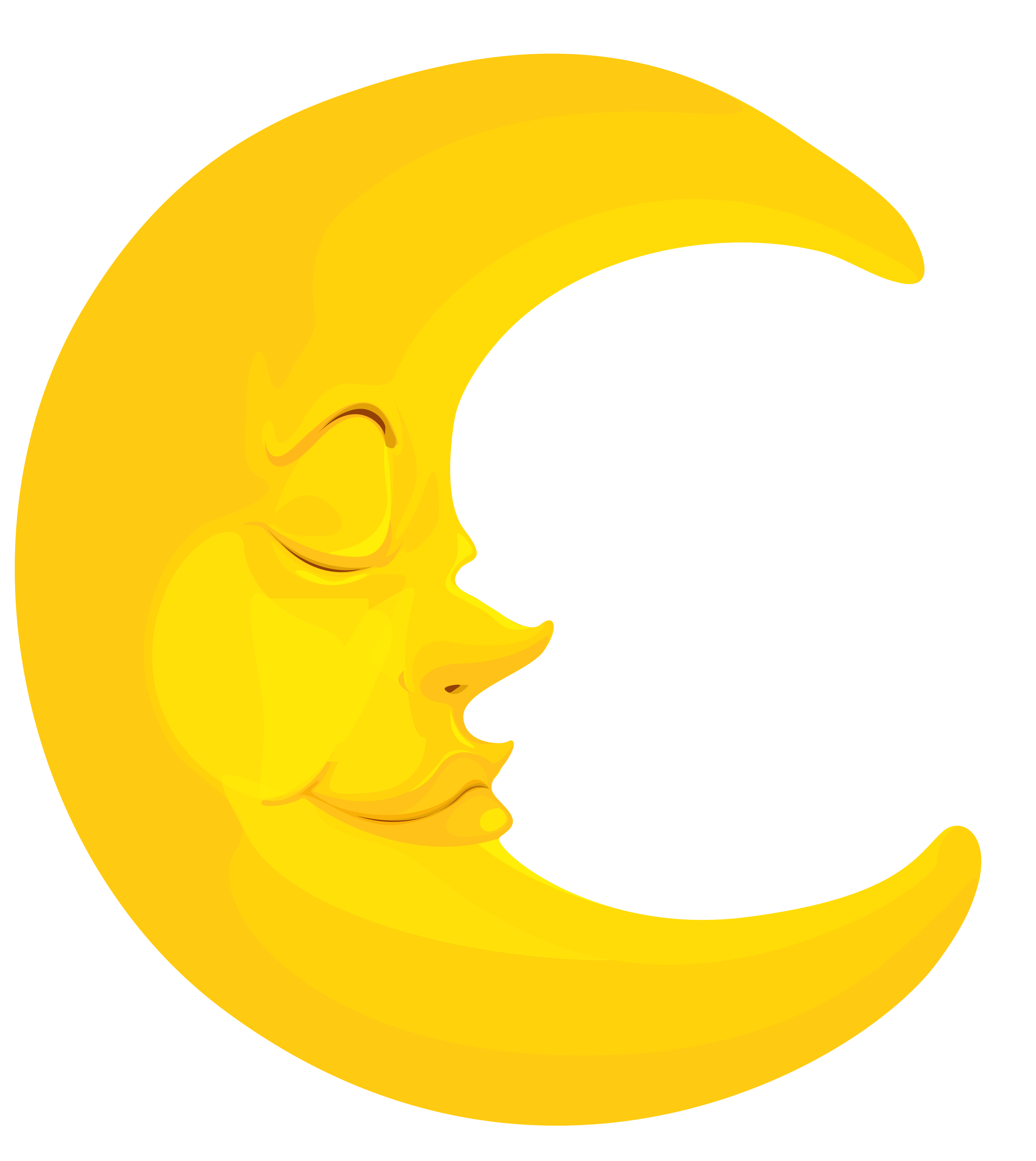 Cartoon moon clipart - ClipartFox