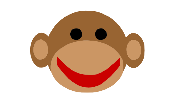 Sock monkey clip art free