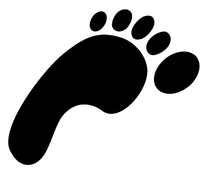 Dinosaur Footprint Clip Art - Free Clipart Images