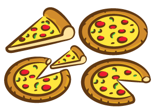 Delicious And Good Looking Pizza Coloring Pages