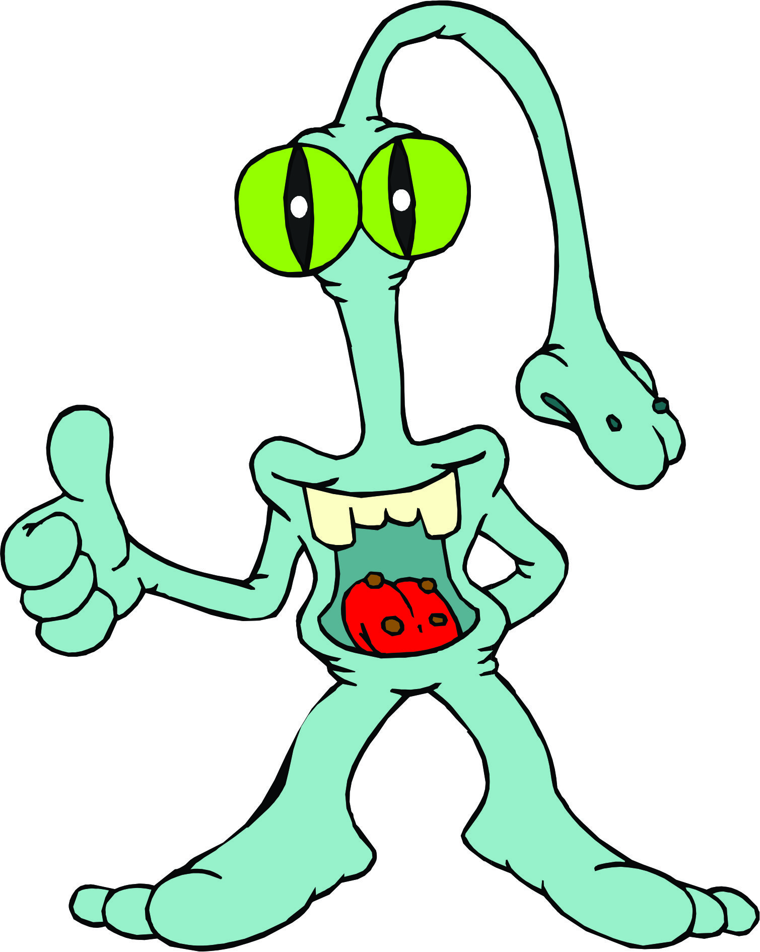 Cartoon Aliens